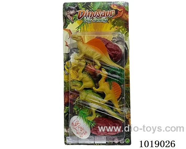 dinosaur in blister card