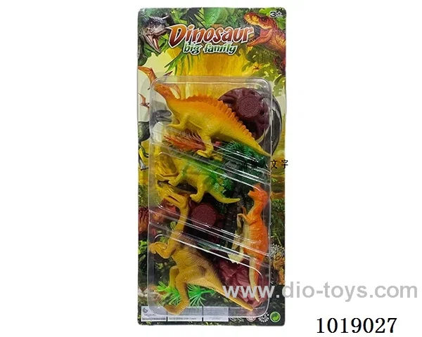 dinosaur in blister card