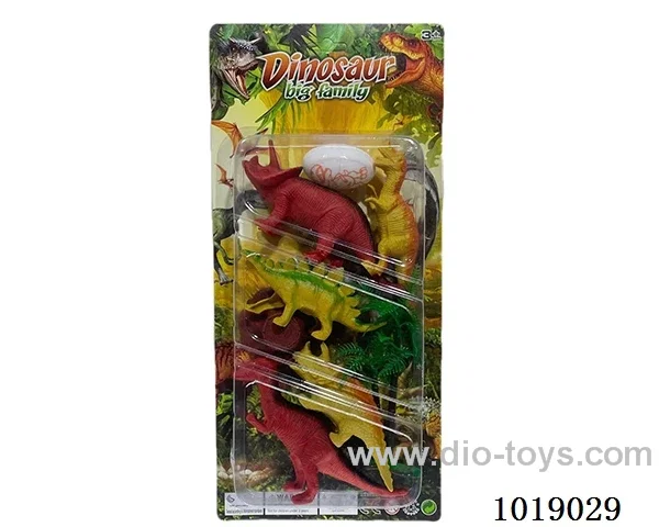 dinosaur in blister card