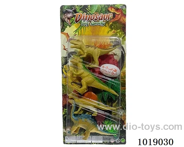 dinosaur in blister card