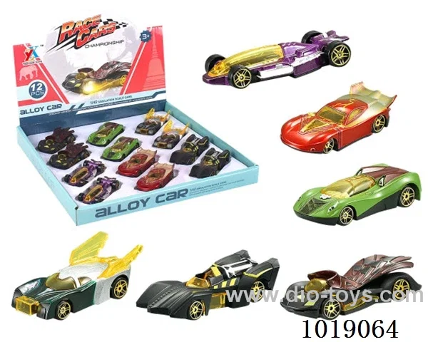 Alloy cars（12pcs) in display box