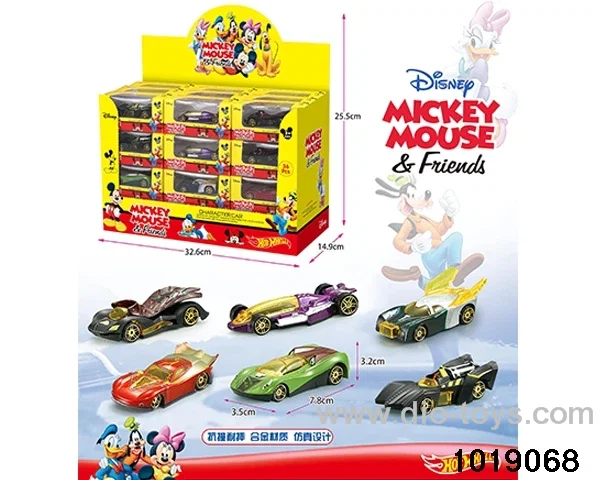 Alloy cars（36pcs) in display box