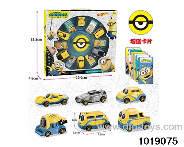 Alloy cars（6pcs) in windoow box