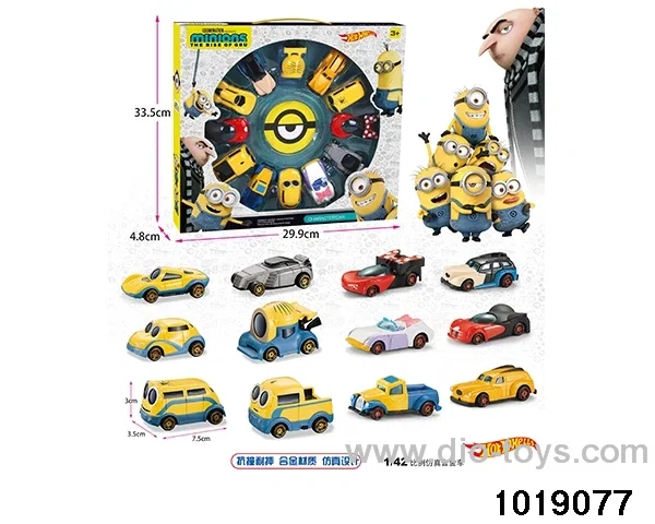 Alloy cars（12pcs) in windoow box
