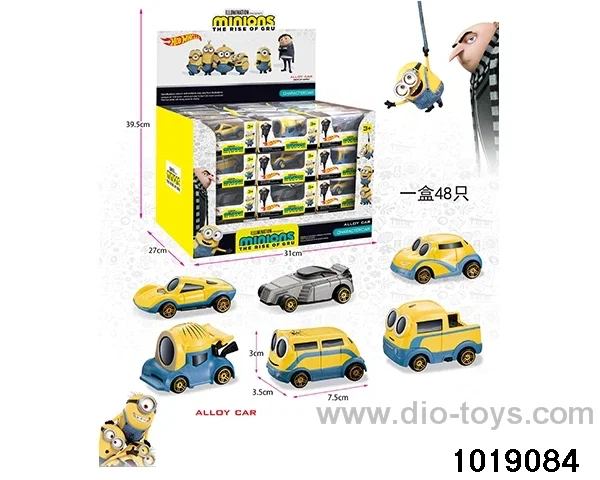 Alloy cars（12pcs) in display box