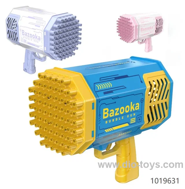 69 Holes Bubble Gun in color box