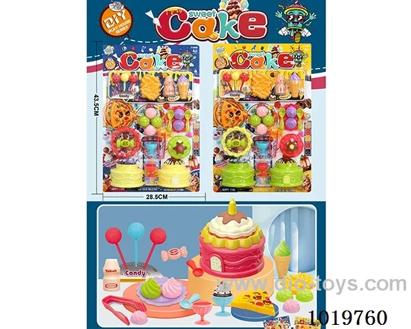 Cake series in blister card