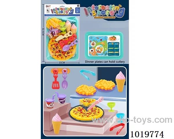 food set in PP bag with header