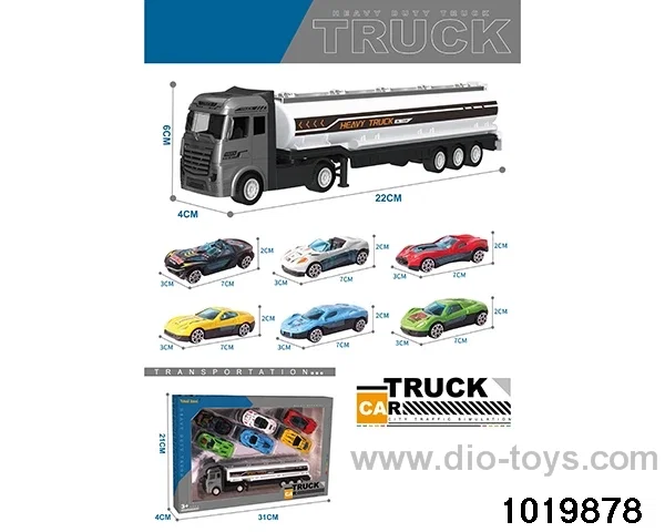 Alloy car sets in window box