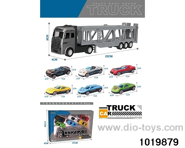 Alloy car sets in window box