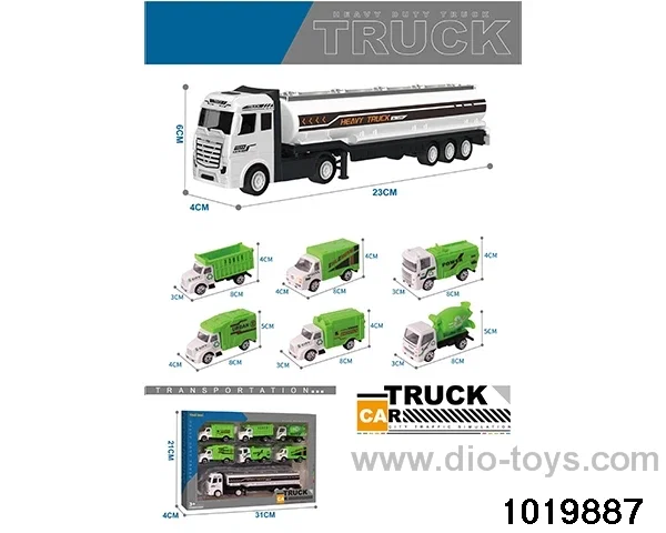 Alloy car sets in window box