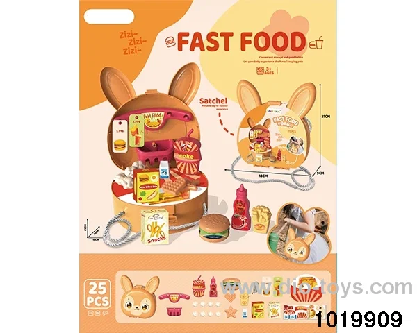 Stardust Rabbit Hamburger shoulder bag in paper card