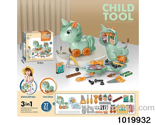 Pony tool satchel in paper card