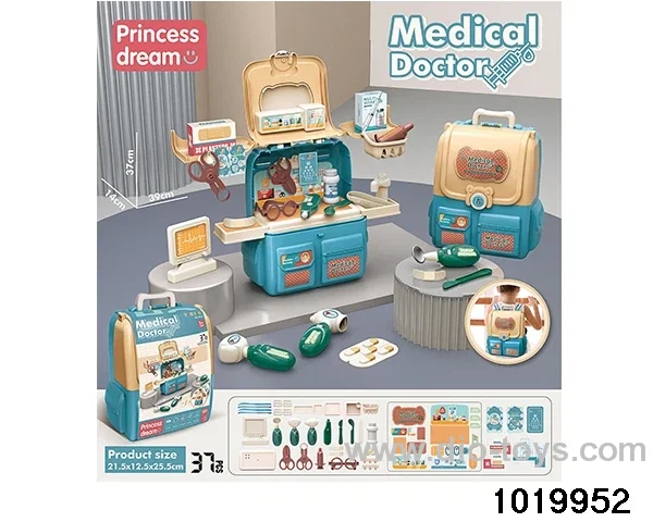 Medical instrument book bag in paper card
