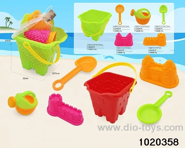 6pcs beach toys