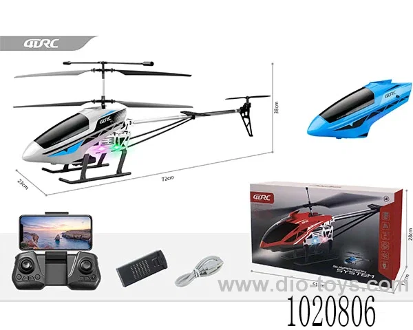 alloy RC aircraft in color box