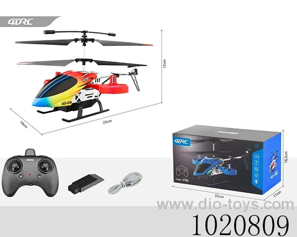 alloy RC aircraft in color box