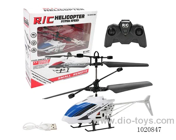 2ch RC helicopter in window box