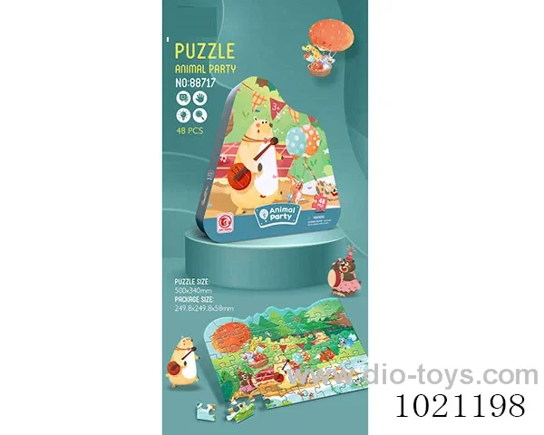 48pcs puzzle in top & bottom box