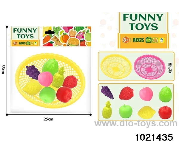 8pcs Blow bottle fruit in pe bag with header