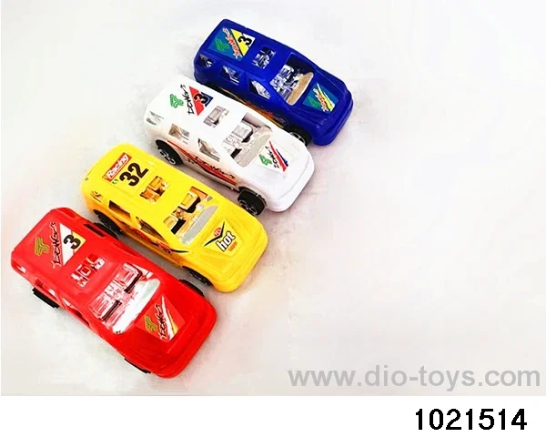 Pull back car in opp bag