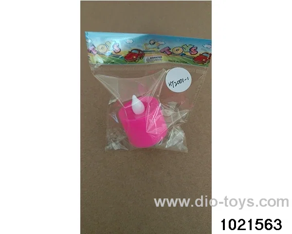LED candle light 0PP installed (powder shell white wick (always bright)) in opp bag
