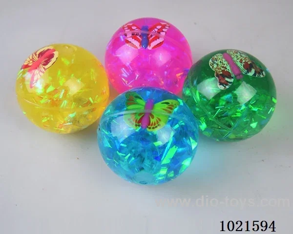7.5CM Bouncy Ball with flash in Display box