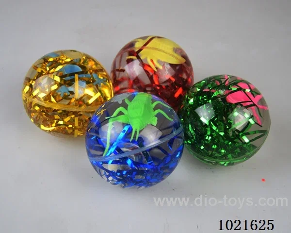 5.5CM Bouncy Ball with flash in Display box