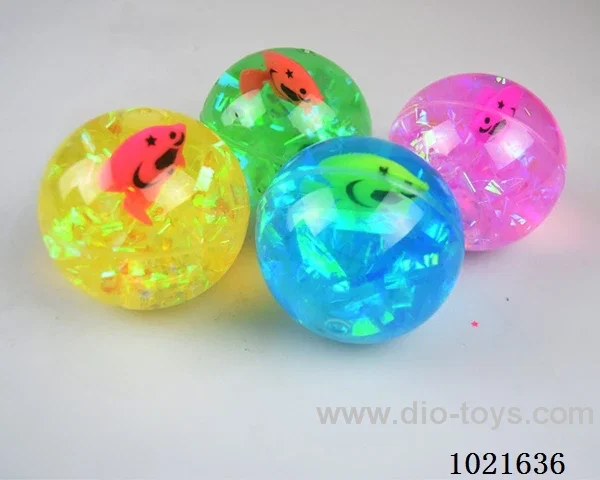 6.5CM Bouncy Ball with flash in Display box