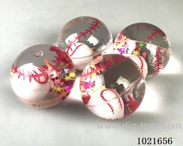 6.5CM Bouncy Ball with flash in Display box