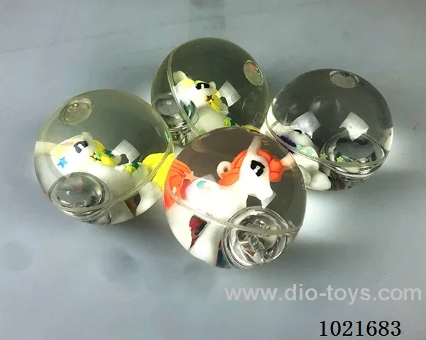 7.5CM Bouncy Ball with flash in Display box