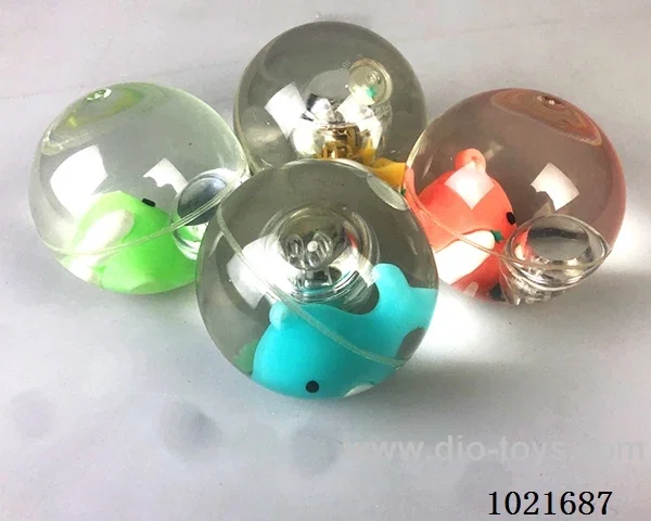 7.5CM Bouncy Ball with flash in Display box