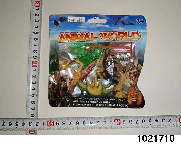 Dinosaur set in PP bag with header