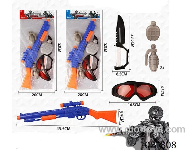 gun toys_x000D_
 in PP bag with header