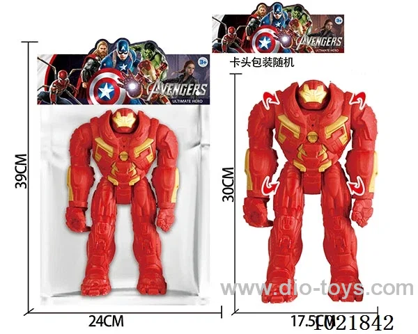 12inch mecha with light&music (could movable joint)in PP bag with header