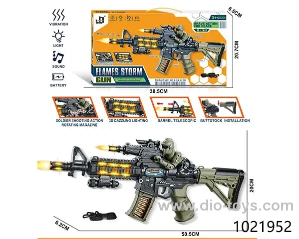 B/O gun with light/sound