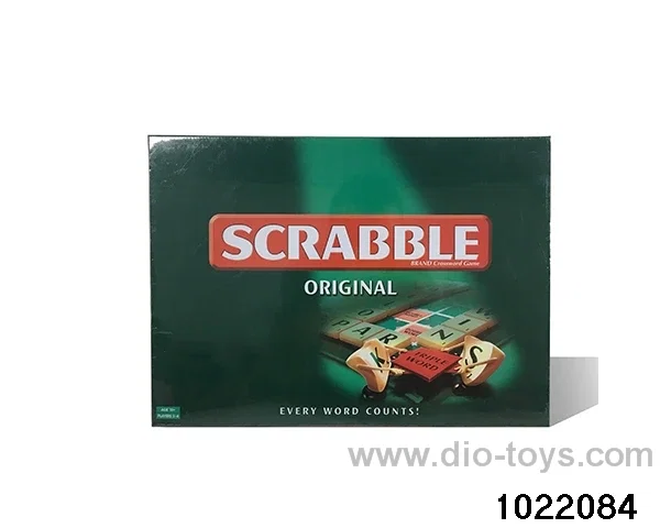English Scrabble Chess in color box