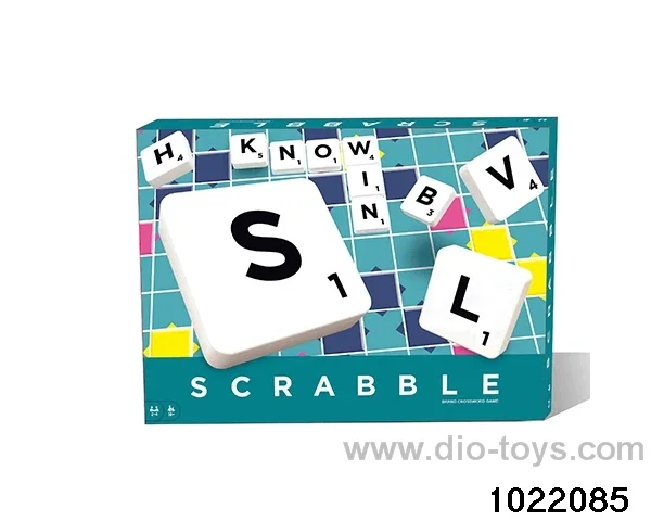 English Scrabble Chess in color box