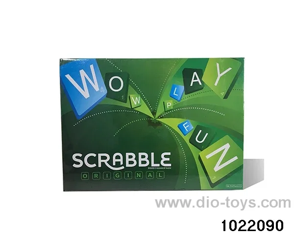 English Scrabble Chess in color box
