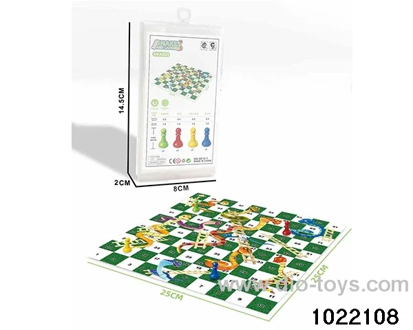 Snake and Ladder Chess in Plastic box