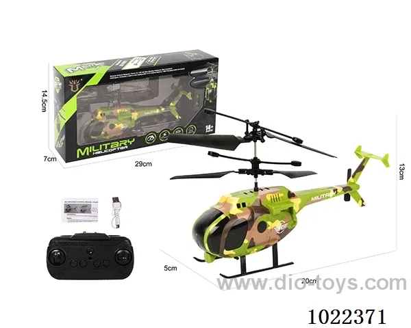 2.5ch RC helicopter in window box