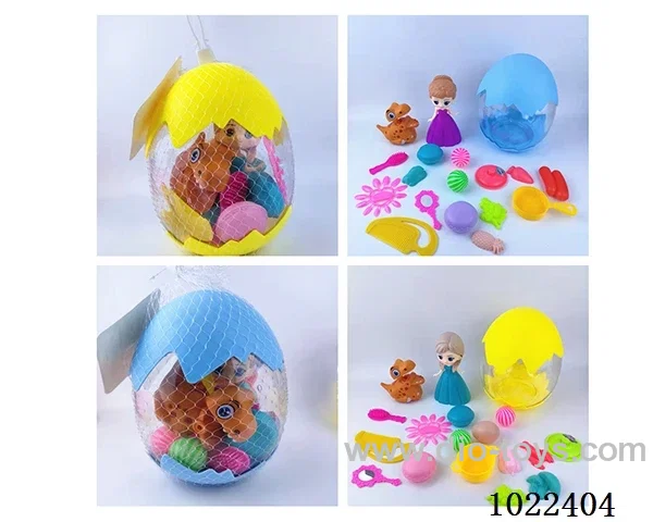 dinosaur &Ornament &tableware with dinosaur egg  in  Net bag