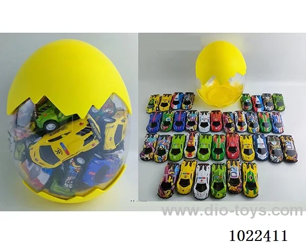 36pcs Alloy car in cannon