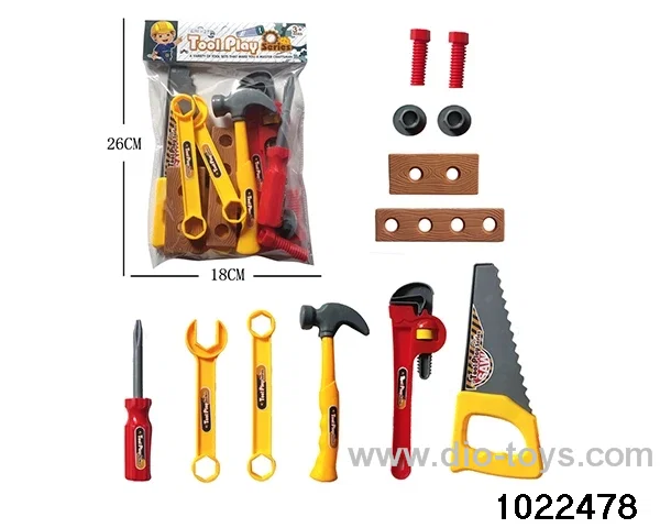 12PCS Tools in PP bag with header
