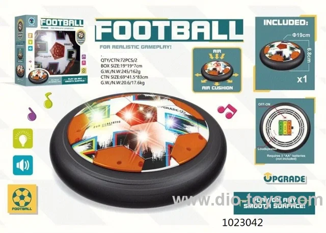 football game with light&music in window box