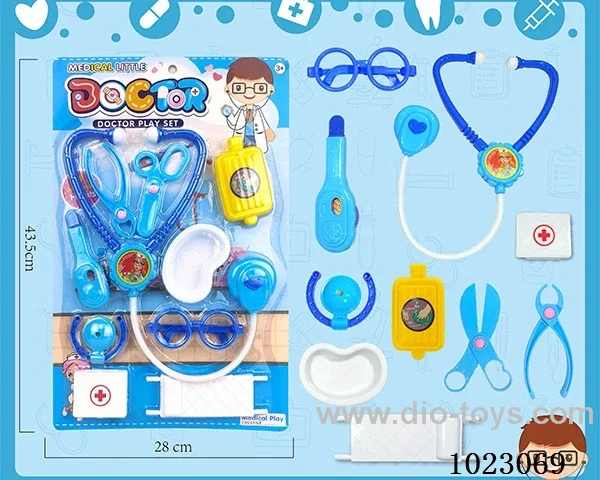 doctor set in blister card