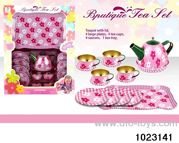 Tea Set in window box