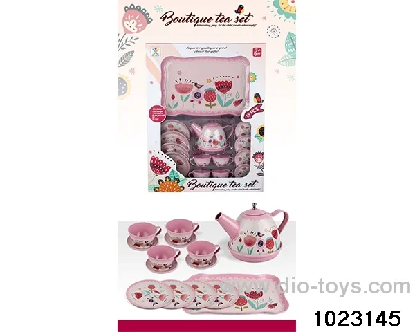 Tea Set in window box