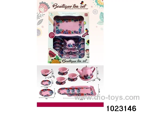 Tea Set in window box