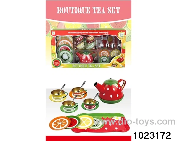 Tea Set in window box